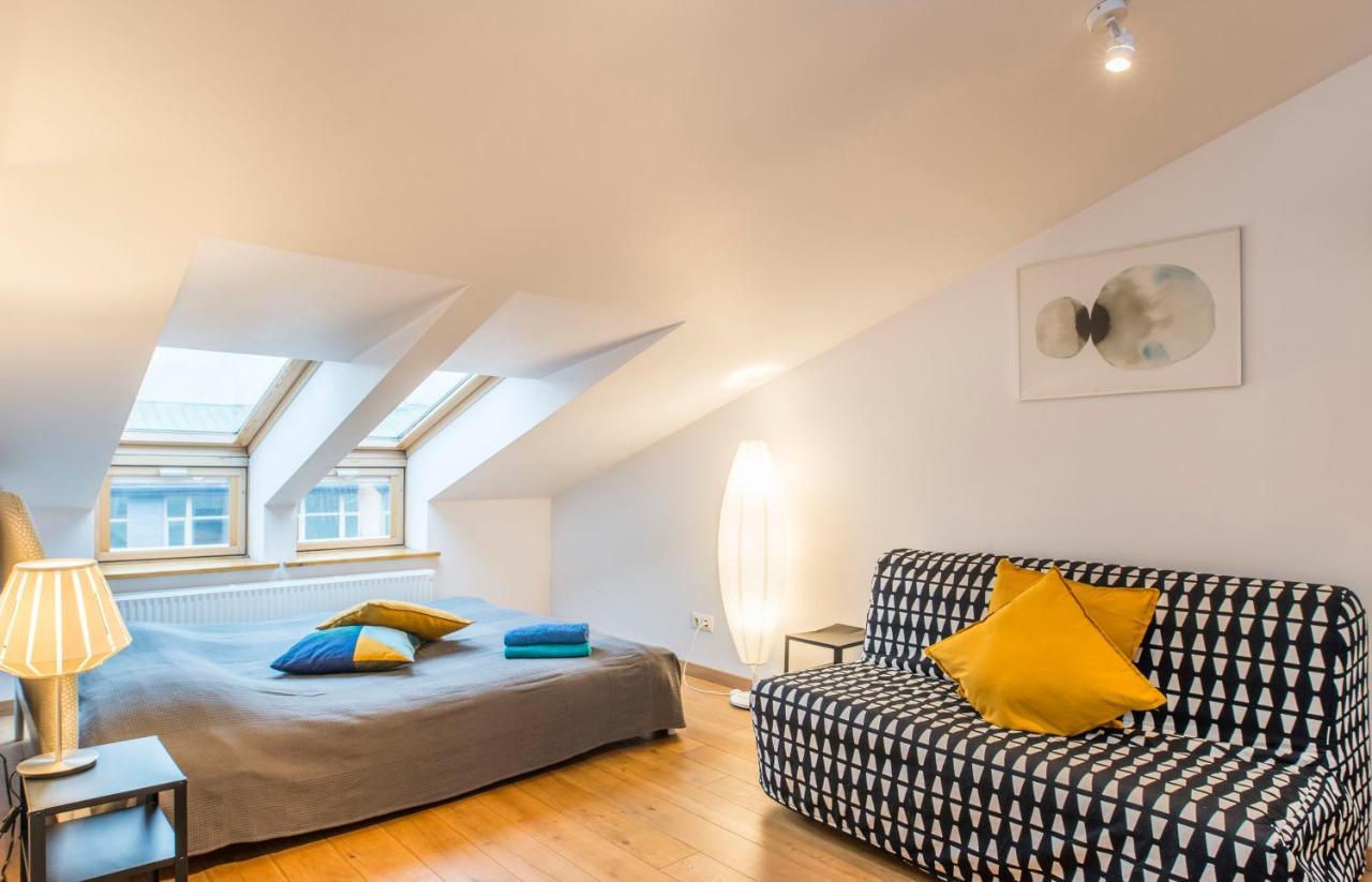 Central 2-Level Penthouse With Terrace And Free Parking Рига Екстер'єр фото